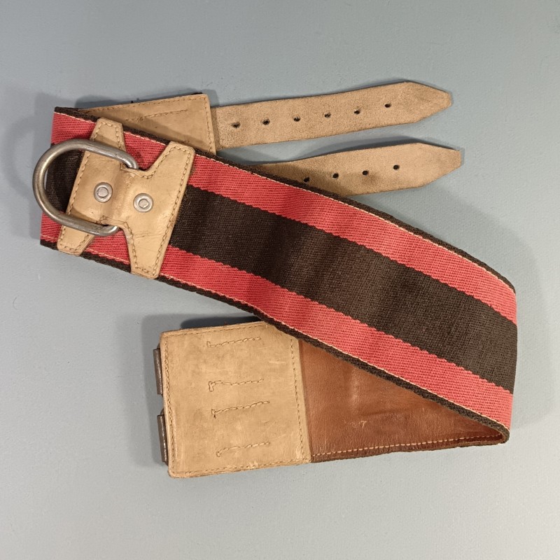 CEINTURE DE FEU OU DE FORCE POUR SAPEURS POMPIERS MODELE ANCIEN A PARTIR DE LA TROISIEME REPUBLIQUE